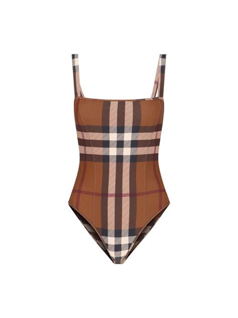 burberry swimwear model|women's burberry one piece swimsuit.